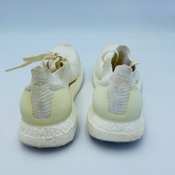 Adidas Womens Ultra Boost X White Cushioned Athletic Running Shoes - Picture 4 of 9